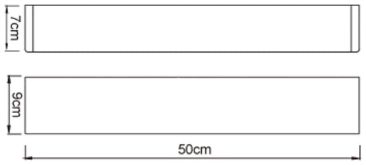 Mantra Comfort Wall Light G9 4 Light G9, Polished Chrome/Frosted Glass