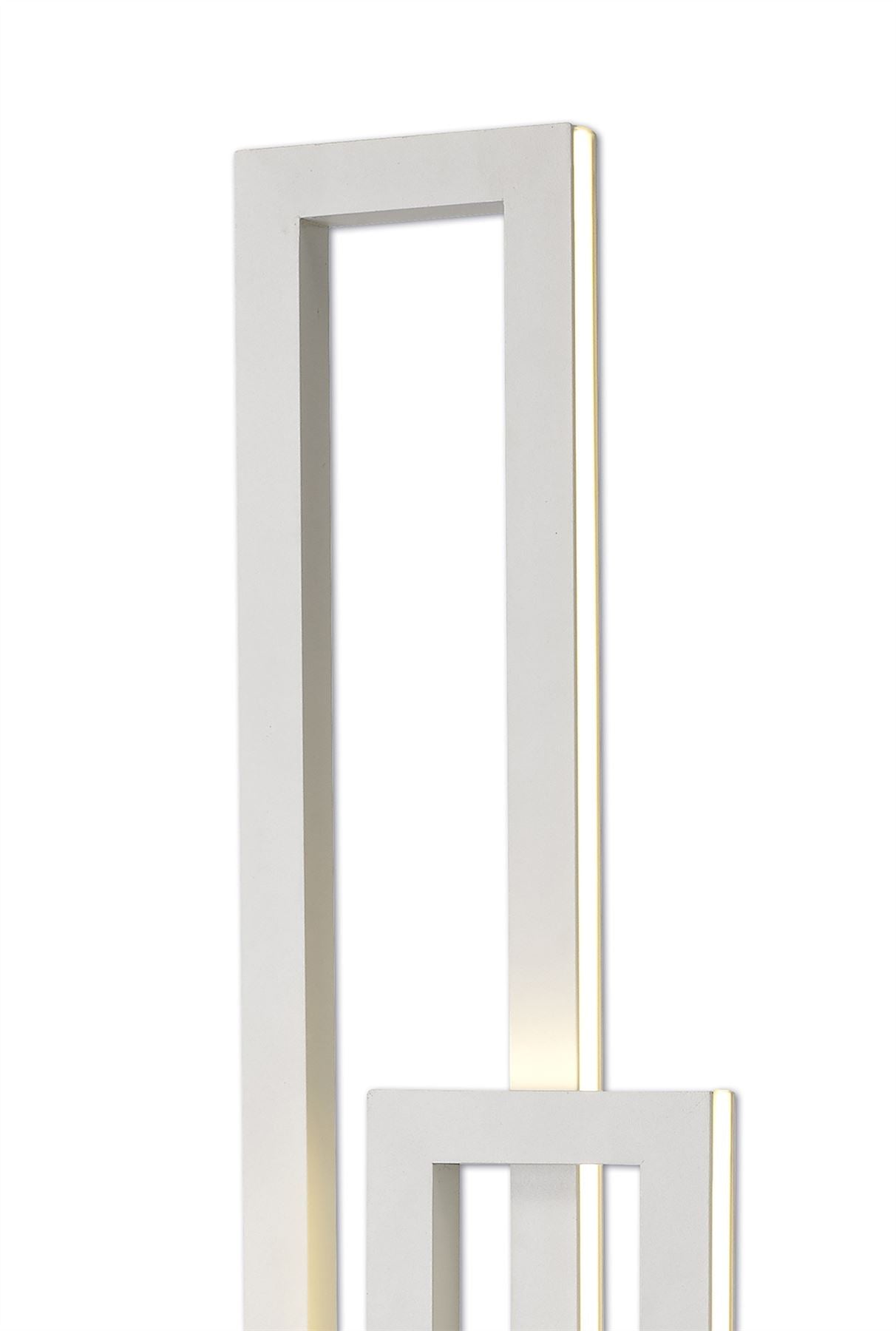 Mantra Fusion Mural Table Lamp, 18W LED, 3000K, 1380lm, IP20, Matt White, 3yrs Warranty