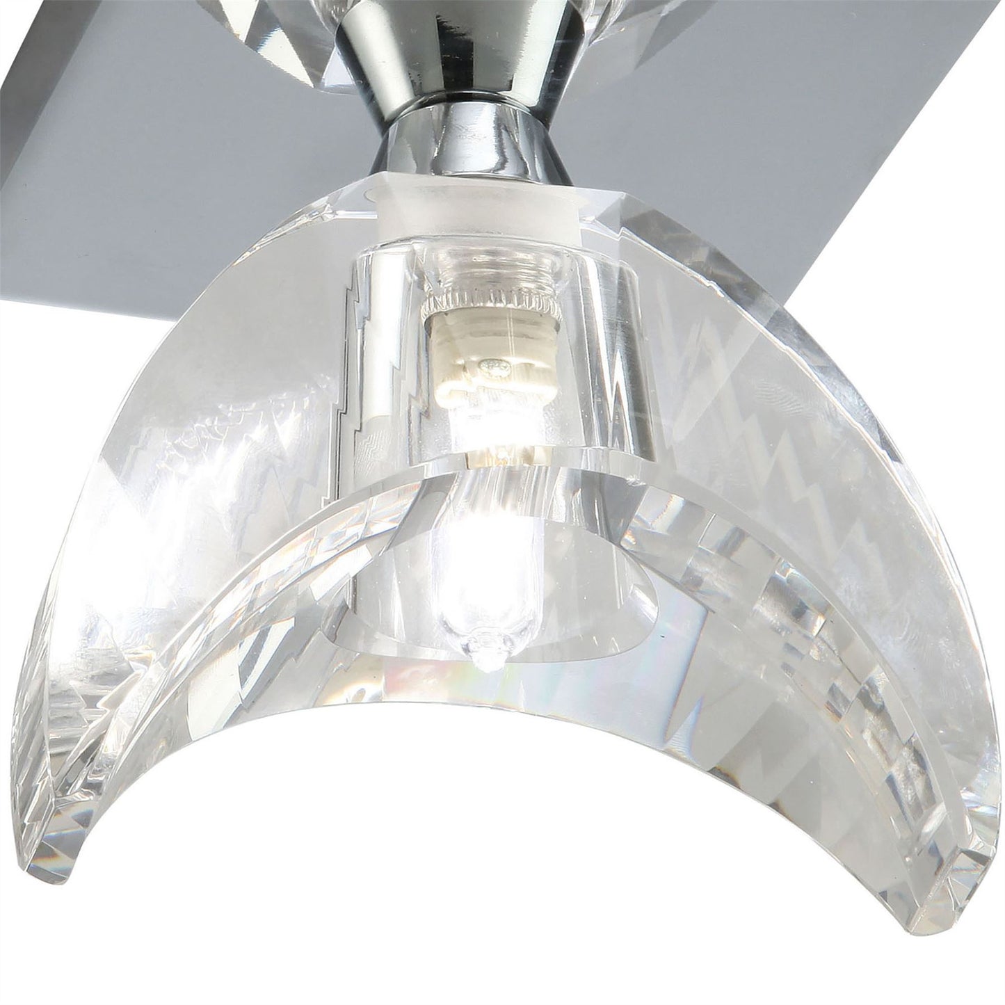 Mantra M1457 Eclipse Ceiling 1 Light G9, Polished Chrome