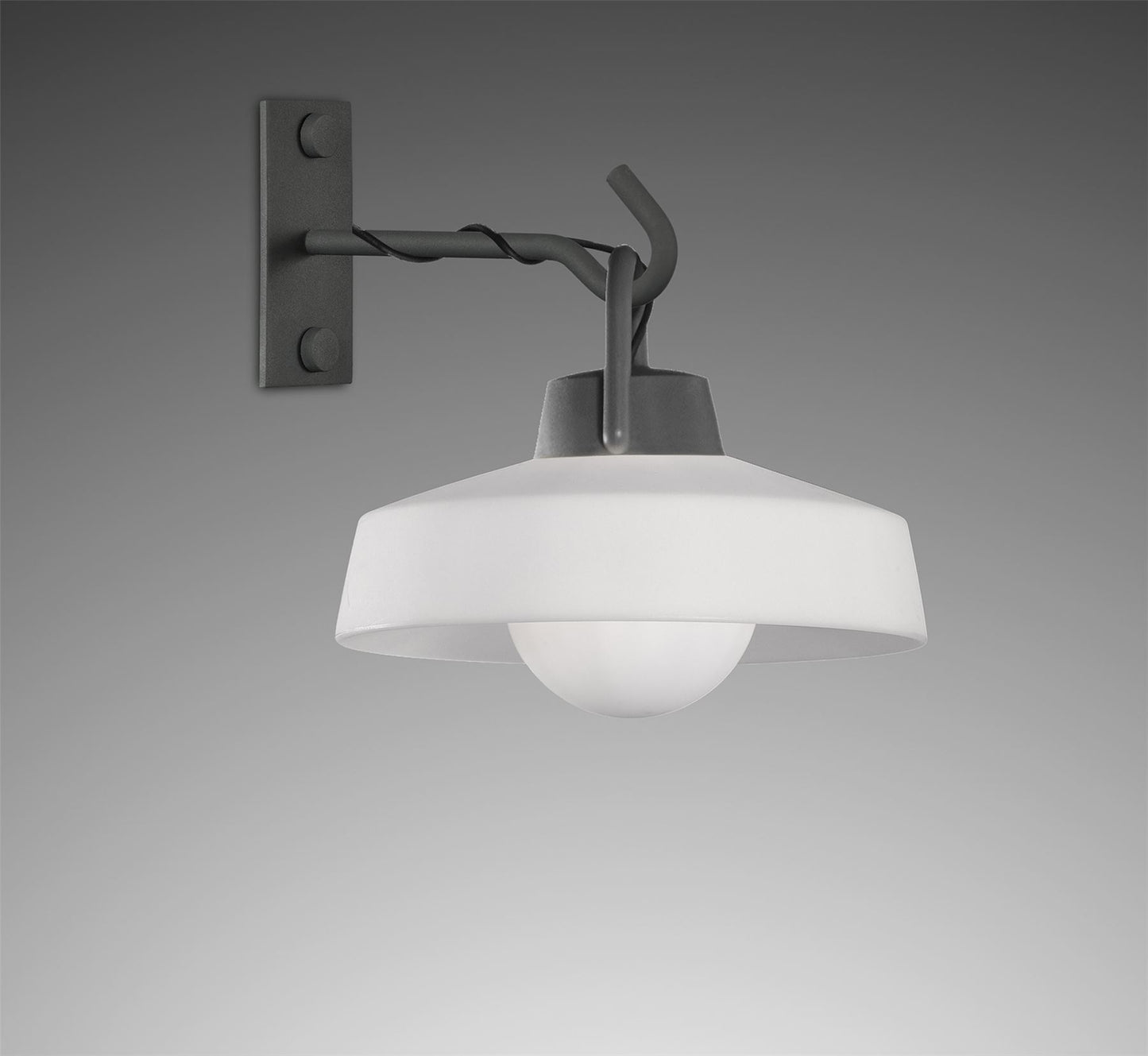 Mantra Fusion Kinke Hook Plate Anthracite, 2yrs Warranty Exterior