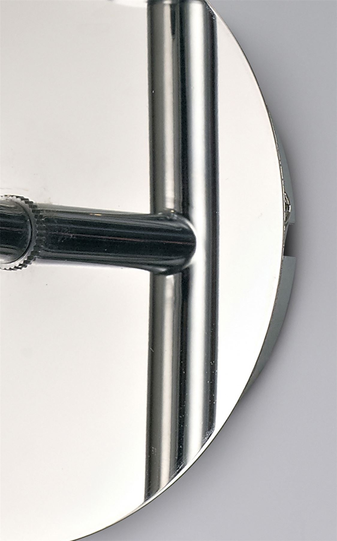 Deco Avalon 1 Light G9 Wall Light, Polished Chrome with Clear Prismatic Glass