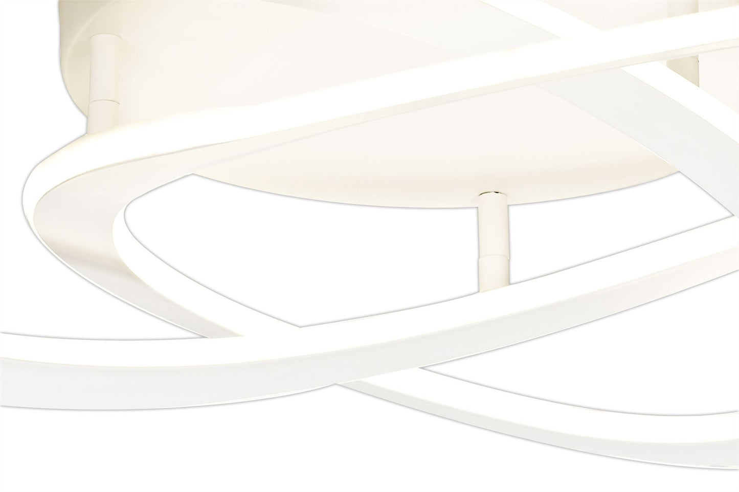 Mantra Planet 75cm Ceiling Light, 80W LED, 3000K, 3900lm, White, 3yrs Warranty