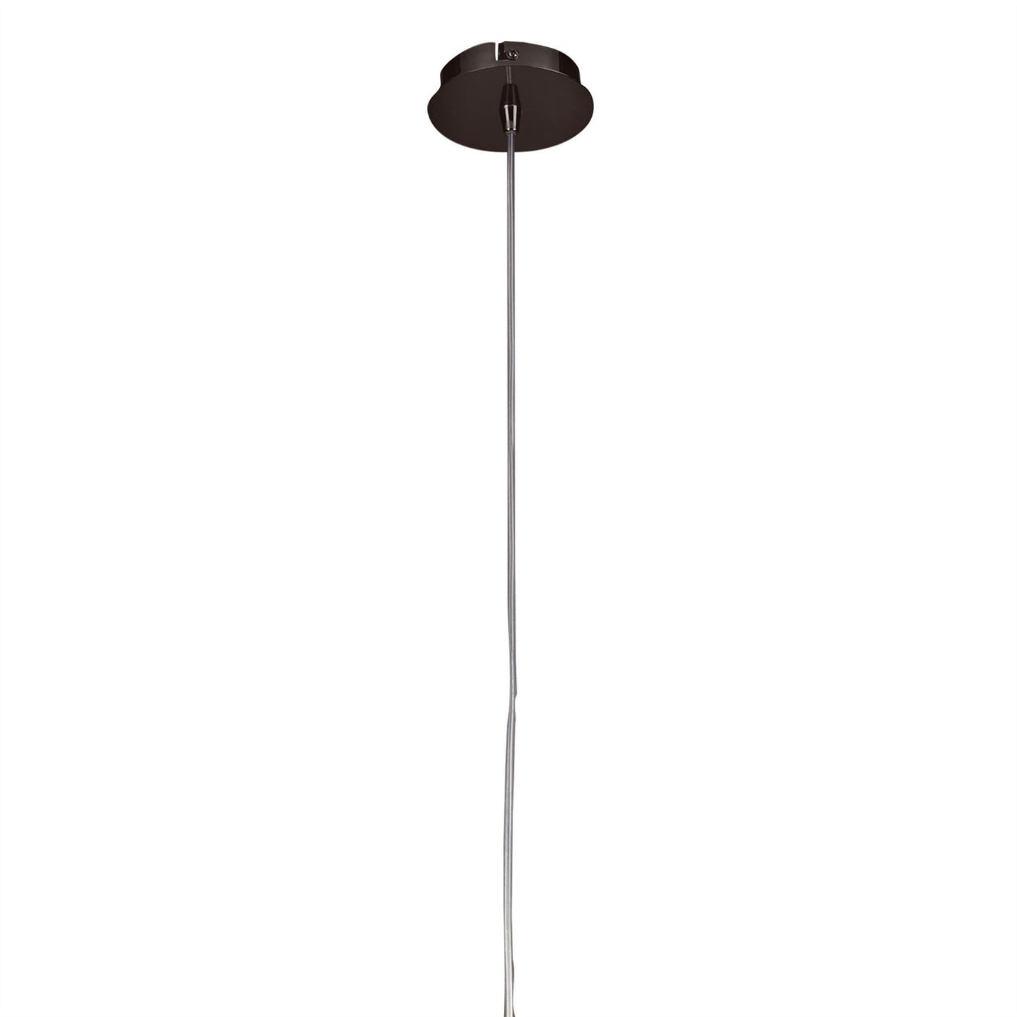 Mantra Fragma 10cm Pendant 1 Light G9, Black Chrome