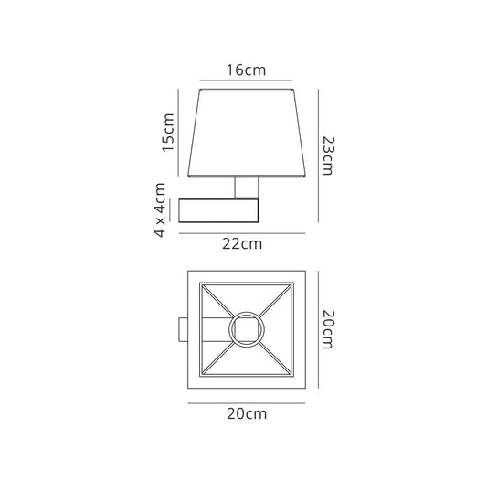 Mantra M5170 Bahia Flush Mount Plate Kit For M5234/M5236 Satin Nickel - M5170 Wall