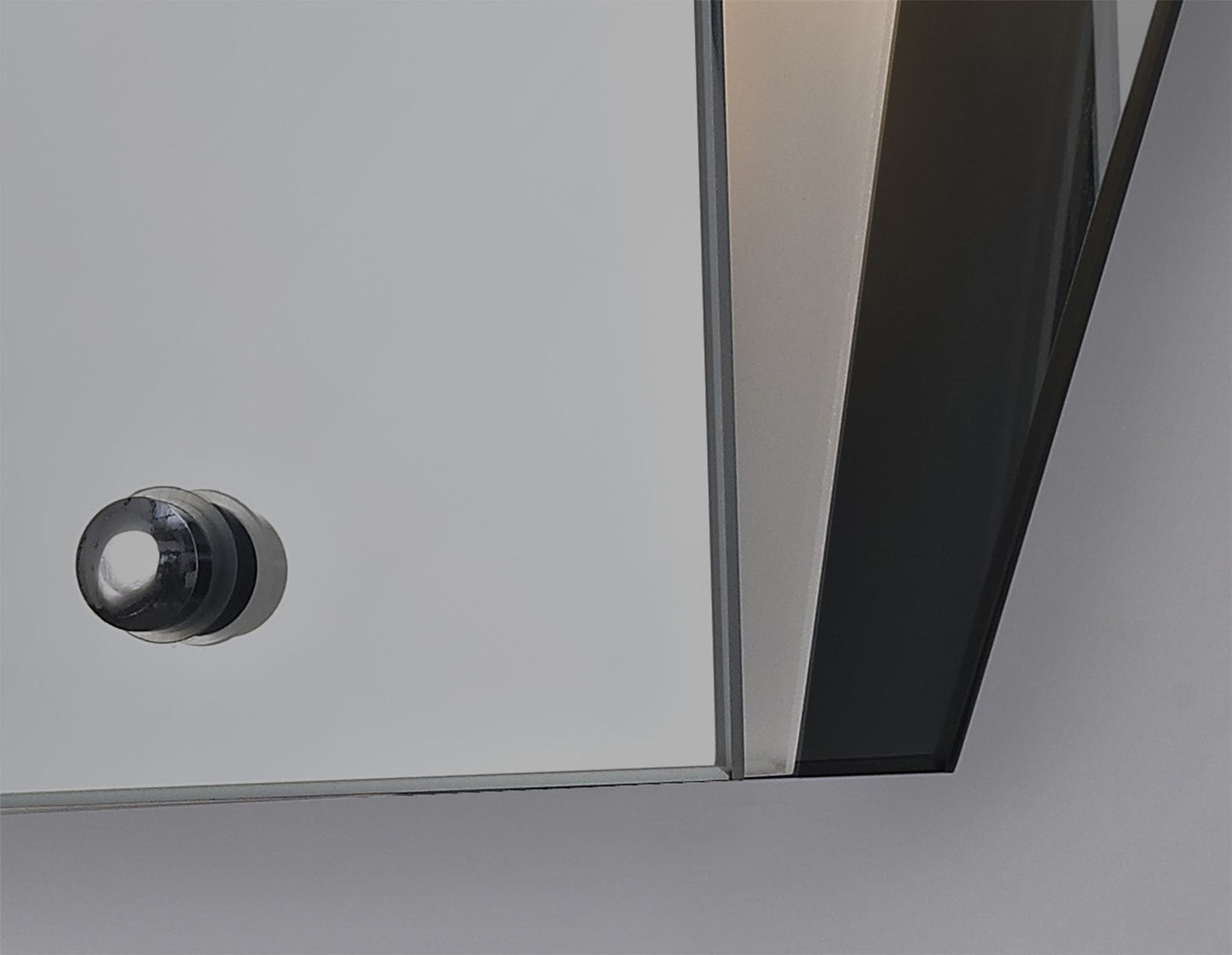 Deco Atlantis 250 x 260mm Wall Light, 1 Light E27 Smoked Mirror/Frosted