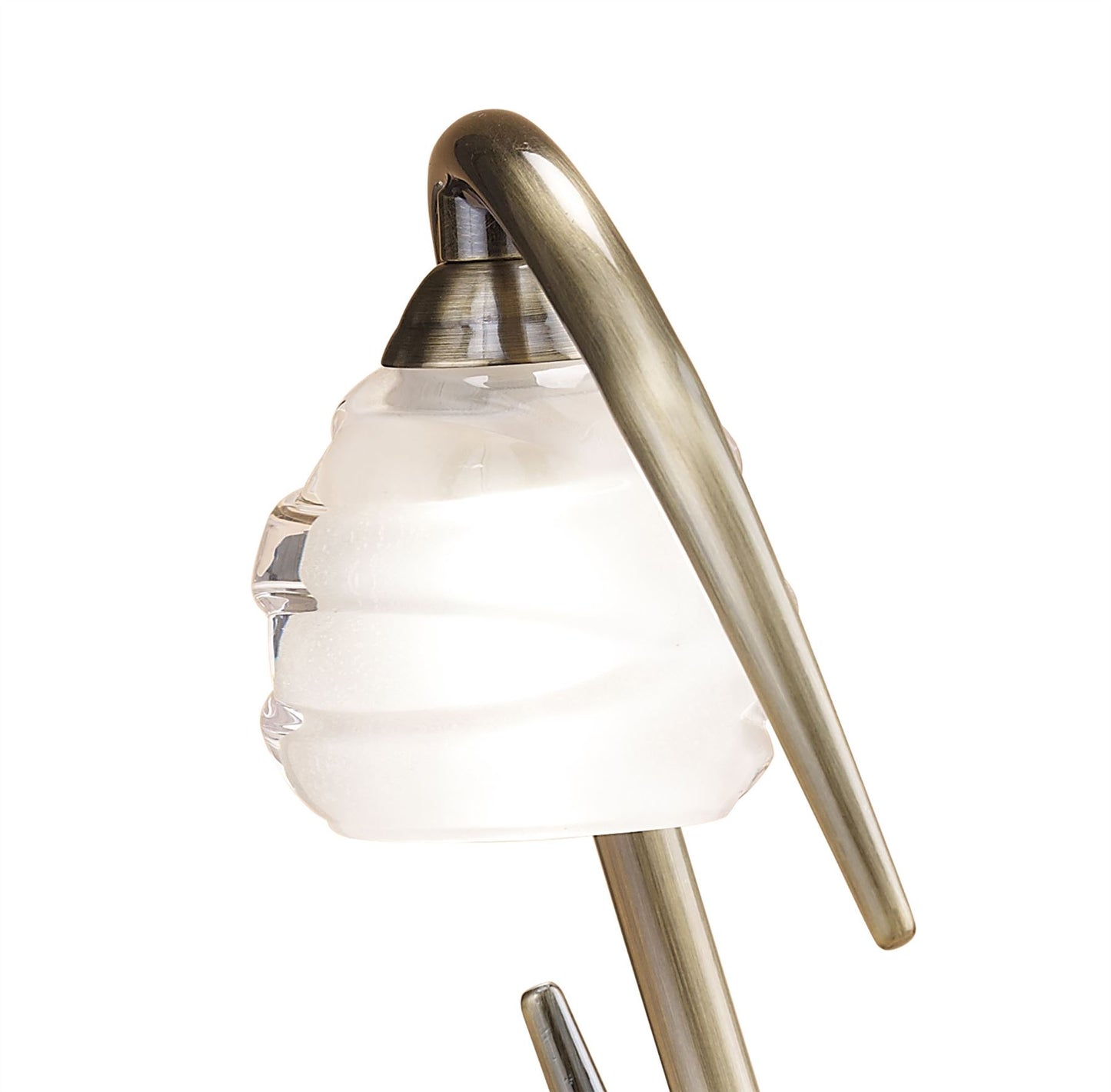 Mantra M1827 Loop Table Lamp 1 Light G9 ECO, Antique Brass