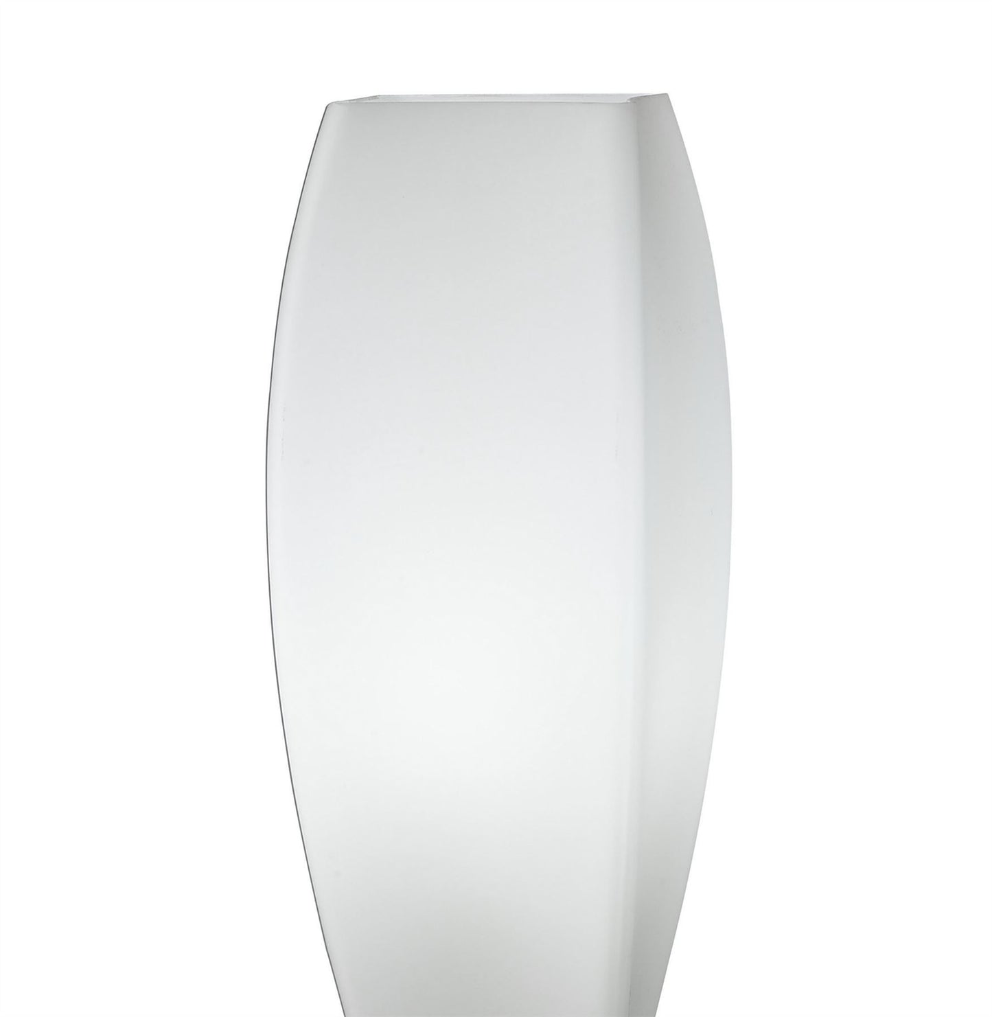 Mantra M3572 Neo Table Lamp 1 Light E27, Satin Nickel/Frosted White Glass