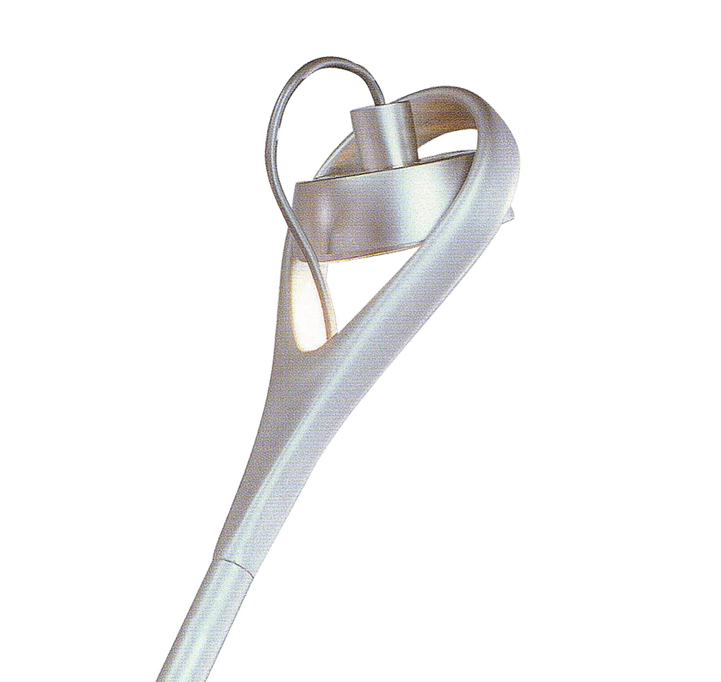 Mantra Rak Table Lamp 1 Light GU10 Ar111 75W Silver Grey