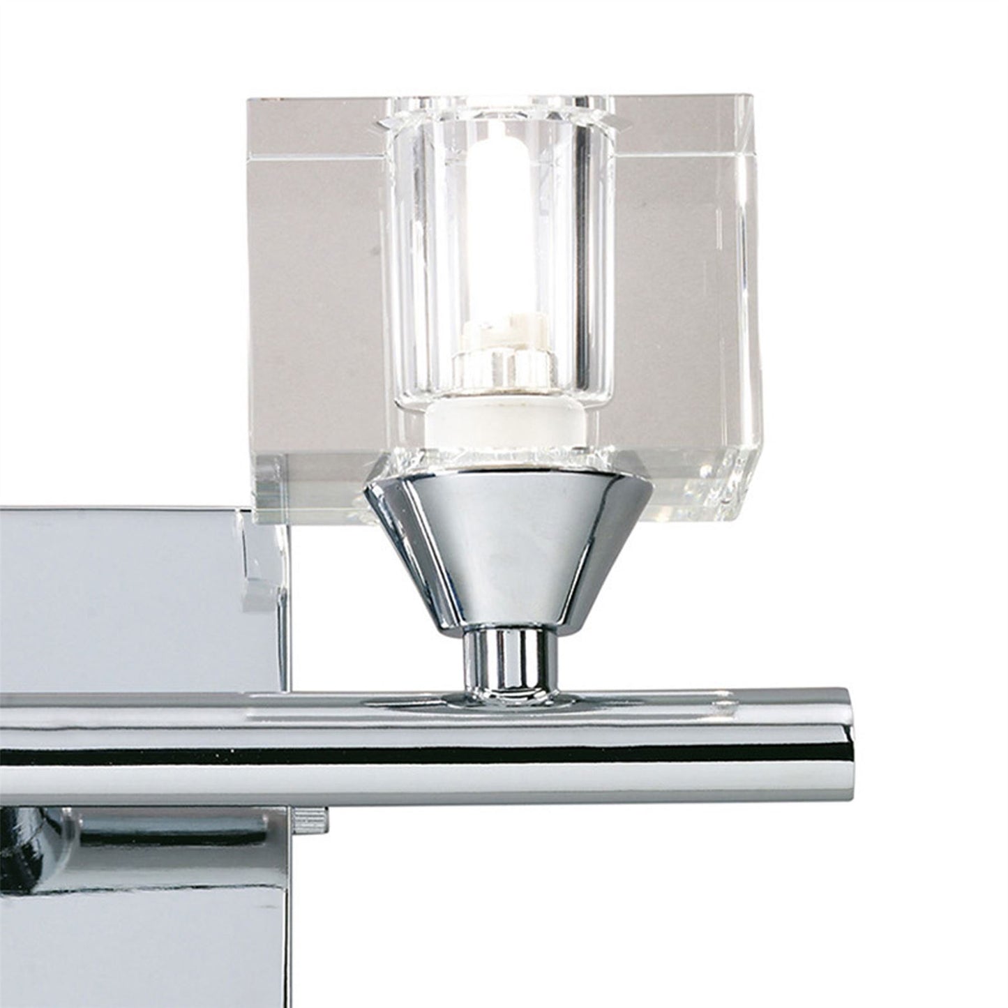Mantra M2364/S Cuadrax Wall Light Switched 2 Light G9, Polished Chrome - M2364/S