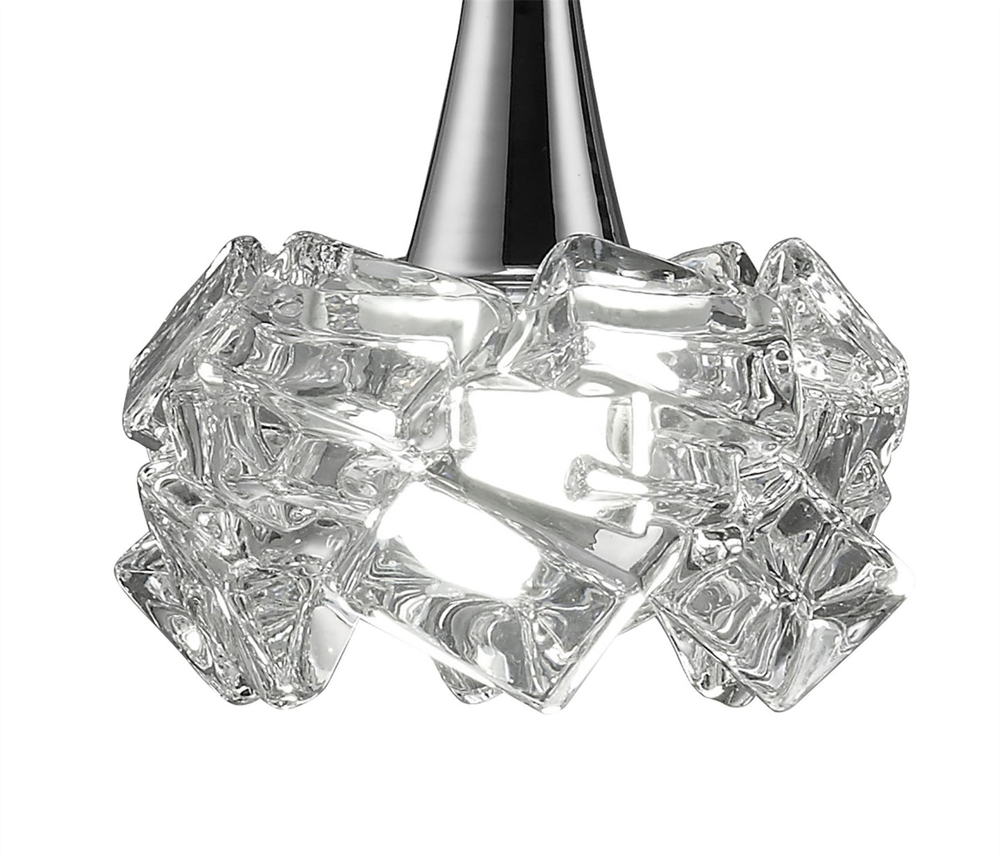 Mantra M3961 Artic Linear Pendant 3 Light E27 Line Large, Polished Chrome