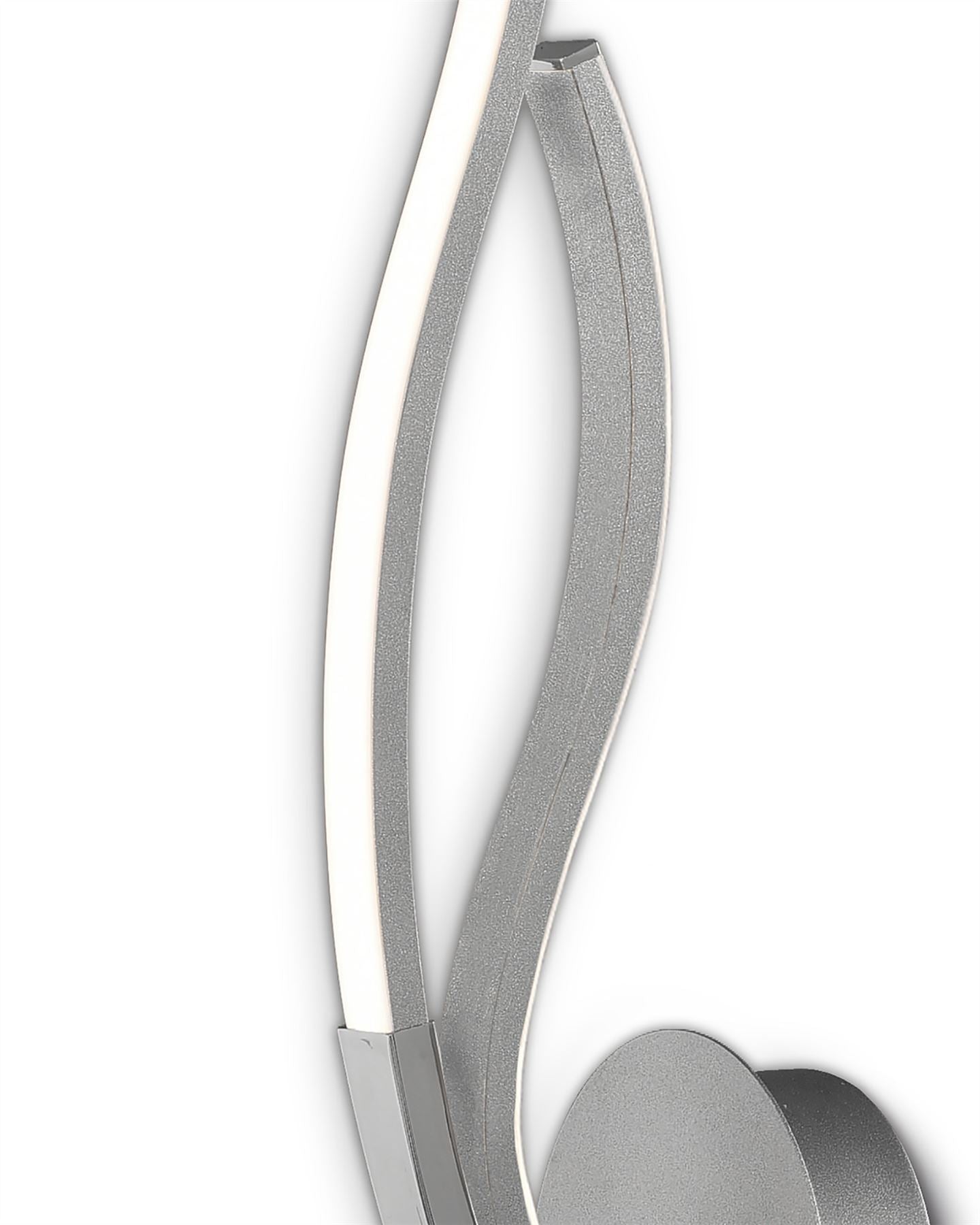 Mantra M6107 Corinto Wall Light, 12W LED, 3000K, 960lm, Silver Chrome, 3yrs Warranty