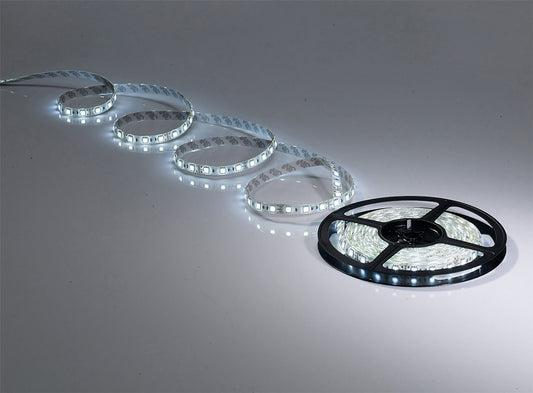 Techtouch LED IP54 Strips 5m White SMD5050 60 LED/m 10mm 14.4W/m (IP54) Strip