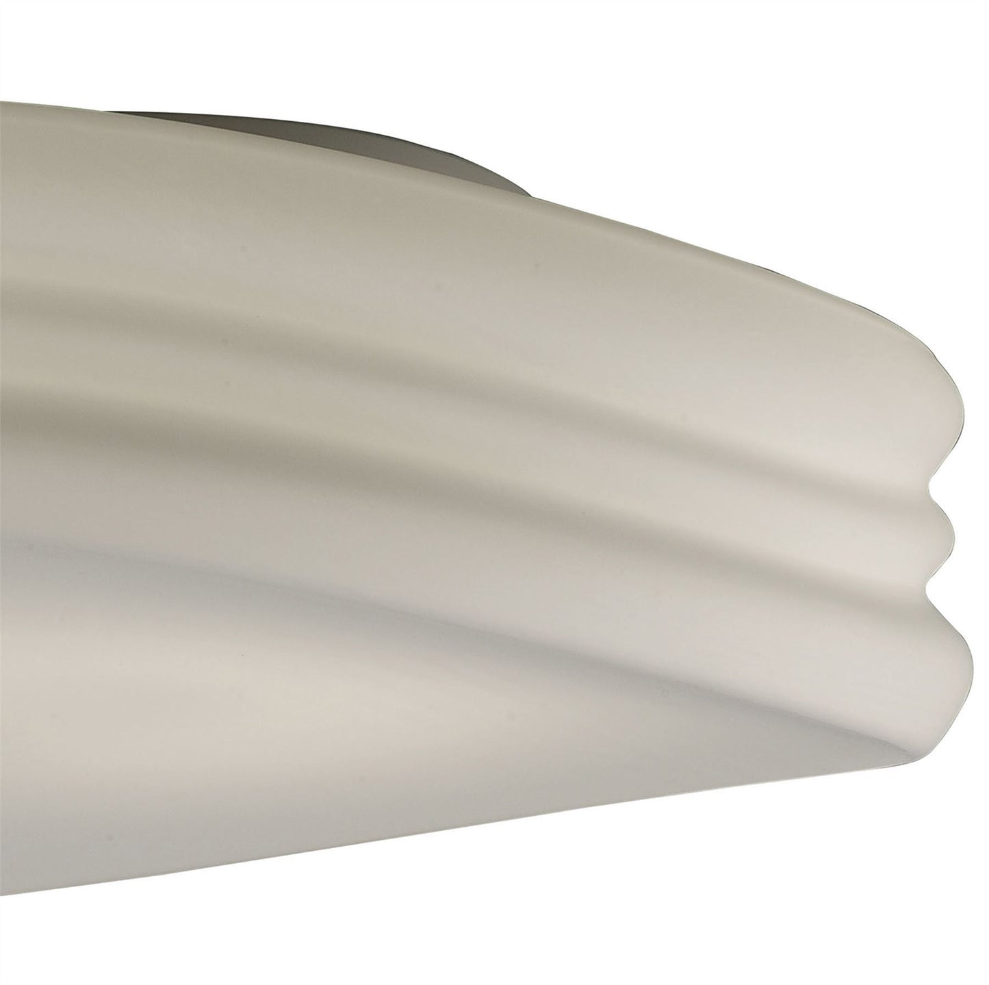 Mantra M3623 Mediterraneo Ceiling/Wall 3 Light E27 Large, Frosted White Glass