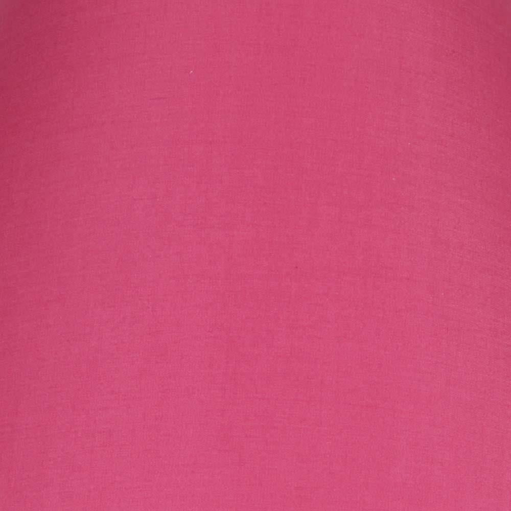 Oaks Lighting S501/5 Cotton Coolie Lampshade 140mm - Clip-On Candle Light Shade - Hot Pink