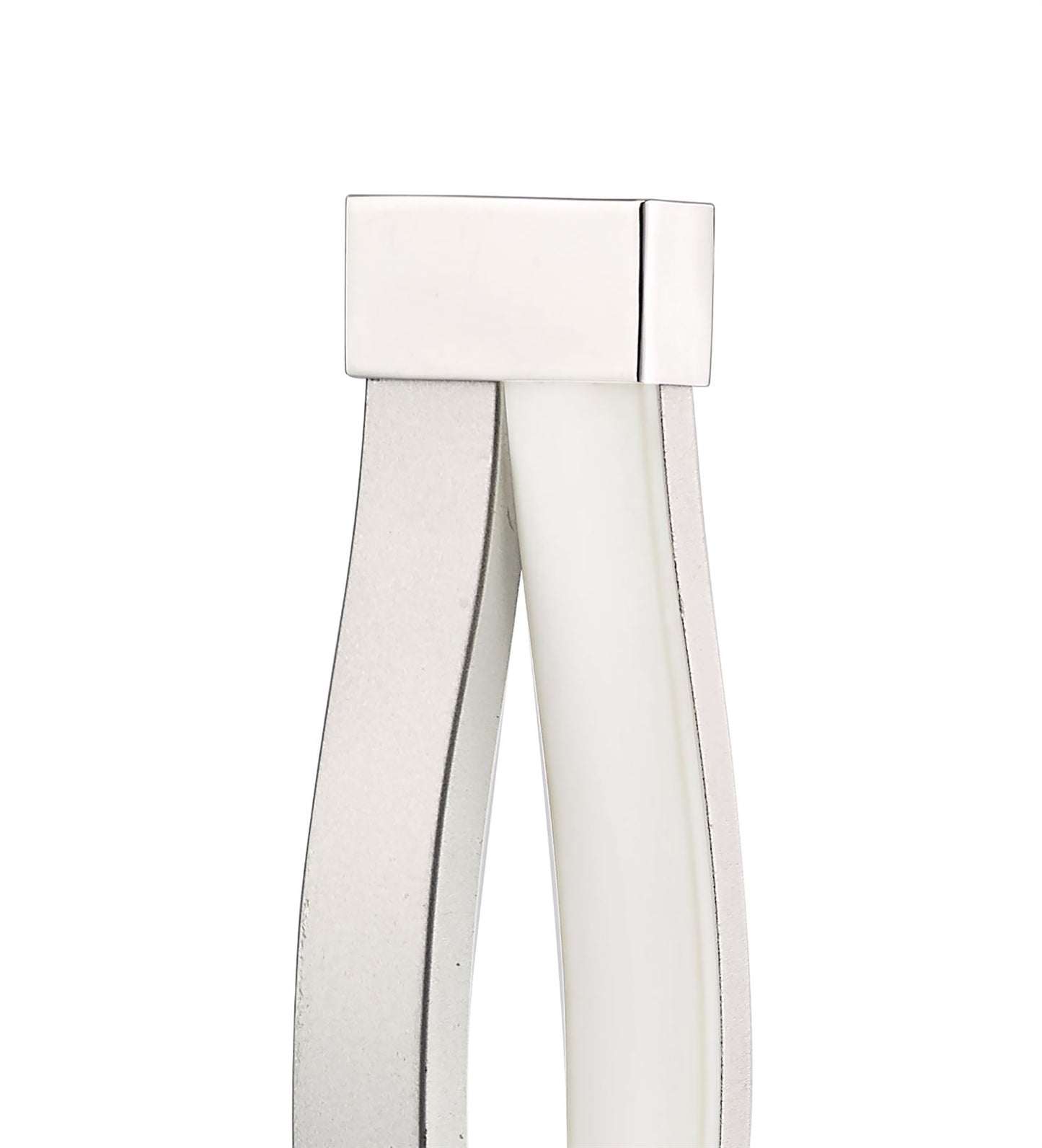 Mantra M4862 Sahara Table Lamp 6W LED 3000K, 420lm, Silver/Frosted Acrylic/Polished Chrome, 3yrs Warranty