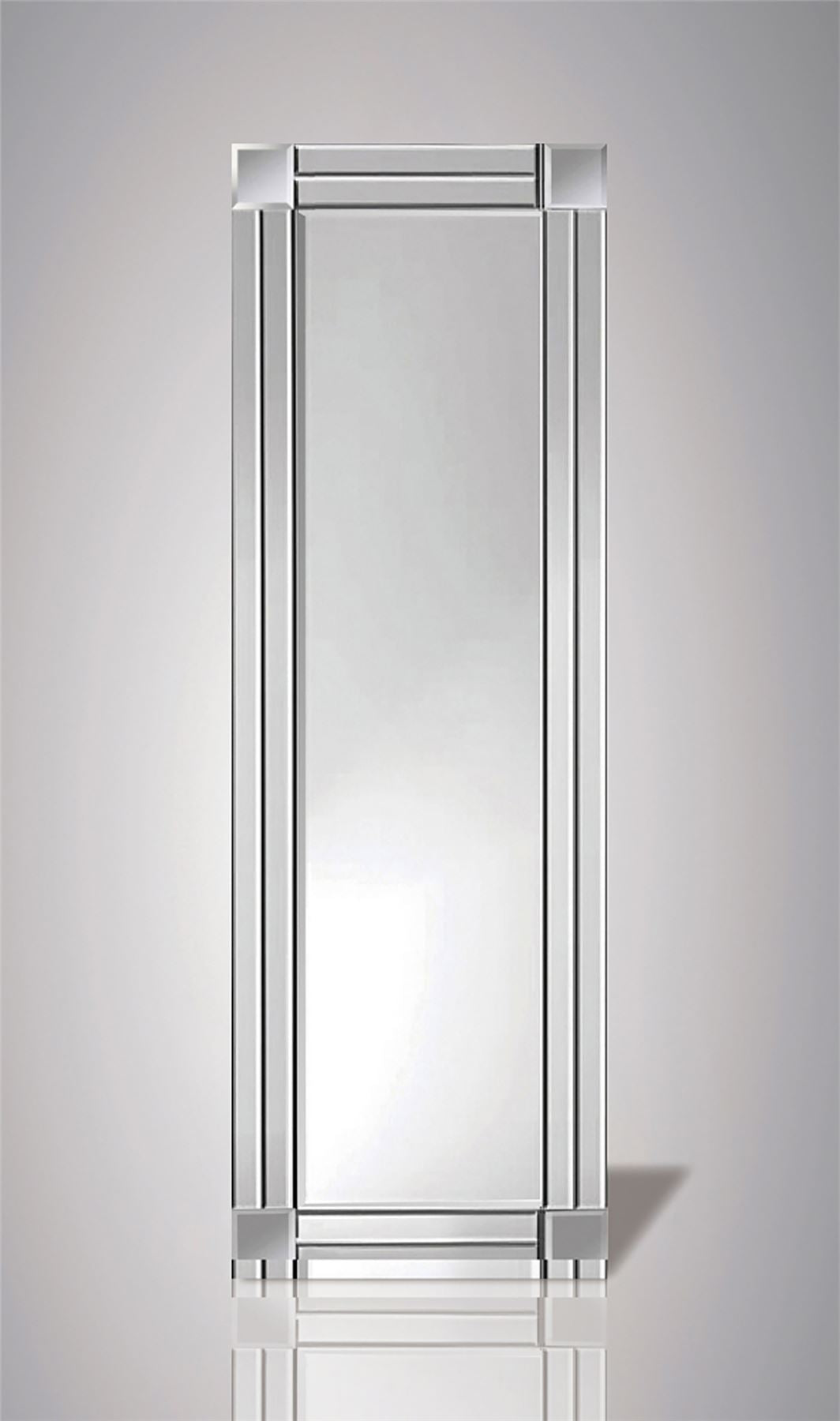 Diyas Home Matteo 120cm x 40cm Duel Cut Detailed Mirror (Can Only Be Shipped On A Pallet, Additional Charges May Apply.) Mirrors