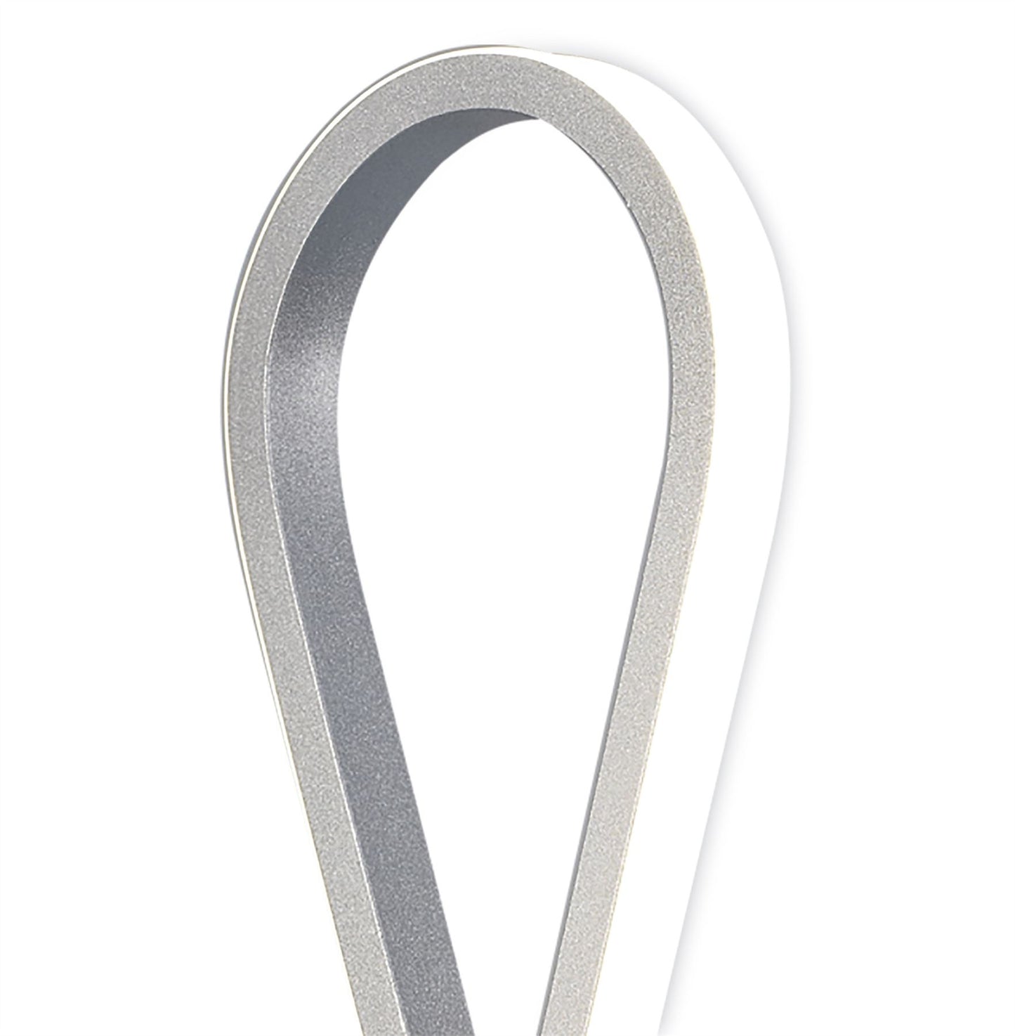 Mantra M5984 Bucle Table Lamp 18W LED 3000K, 1550lm, Polished Chrome/Frosted Acrylic, 3yrs Warranty