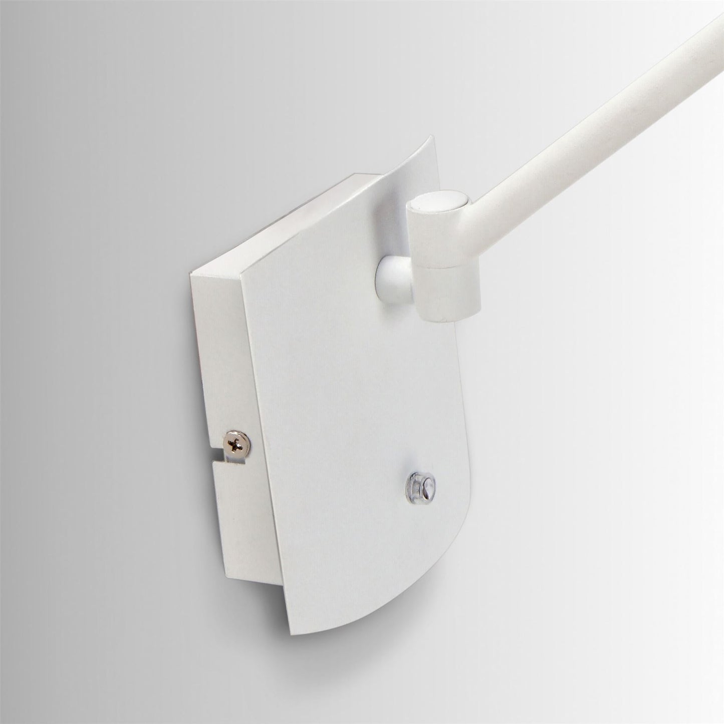 Mantra M4954 Phuket Wall Light 1 Light 7W LED 3000K, 600lm, Matt White/Polished Chrome, 3yrs Warranty