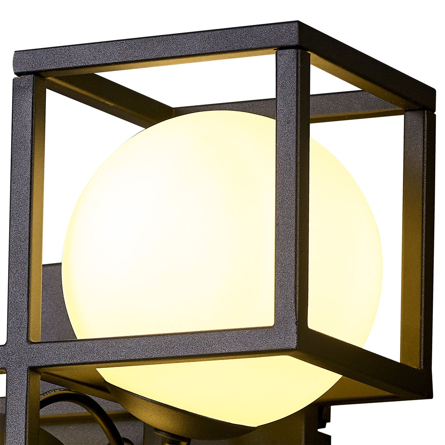 Mantra Desigual Wall Light, 2 Light G9, Matt Black