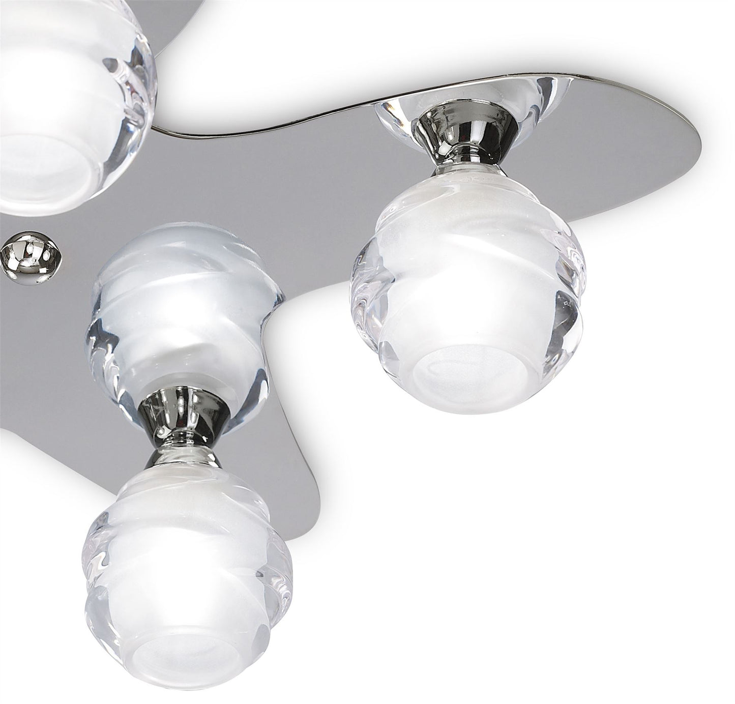 Mantra M1809 Loop Ceiling 5 Light G9 ECO, Polished Chrome