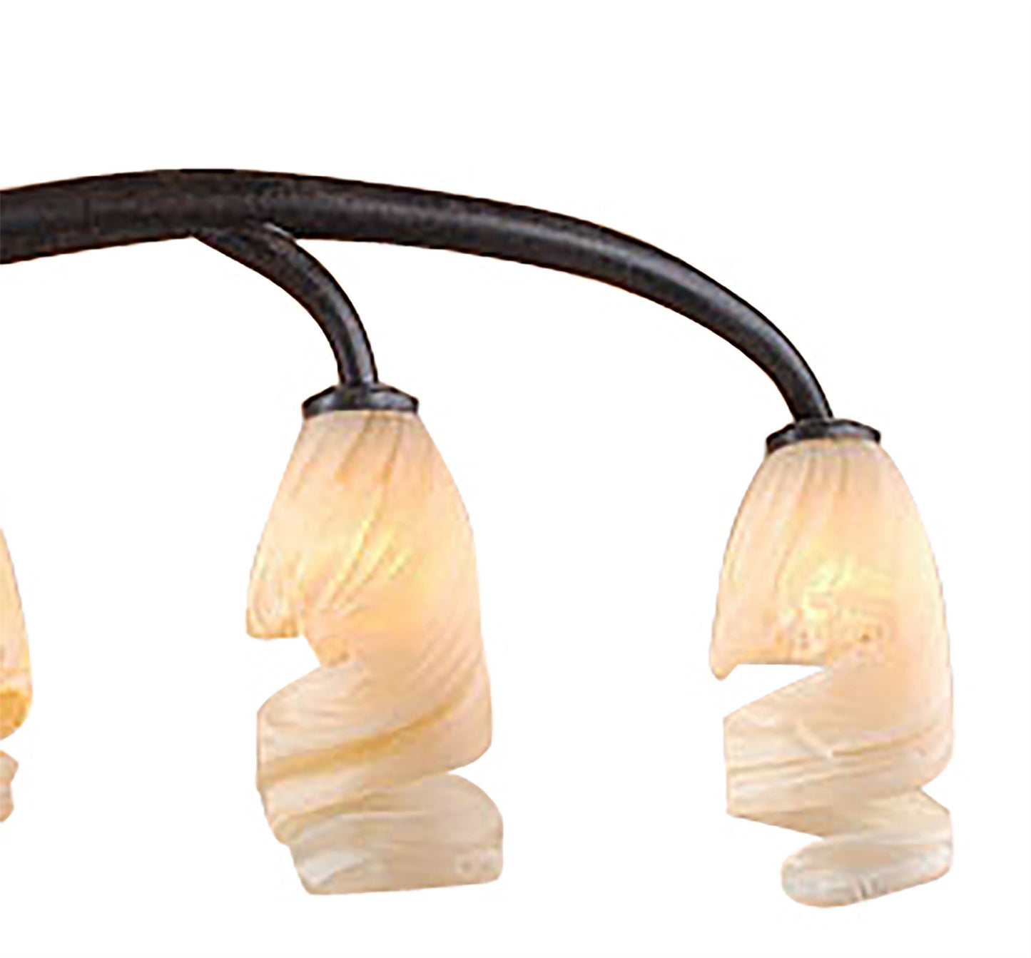 Mantra Forest 70cm Pendant 3 Arm 9 Light G9, Brown/Black Oxide