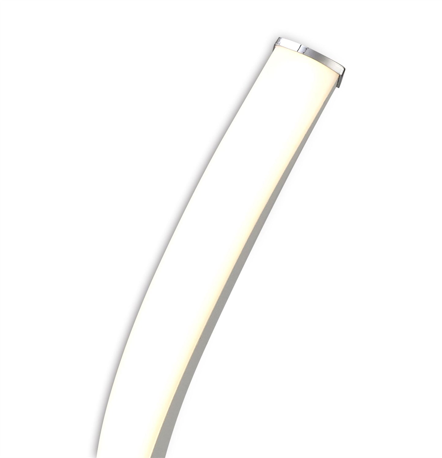 Mantra M6008 Nur Blanco Table Lamp 15W LED 3000K, 1200lm, White/Frosted Acrylic, 3yrs Warranty