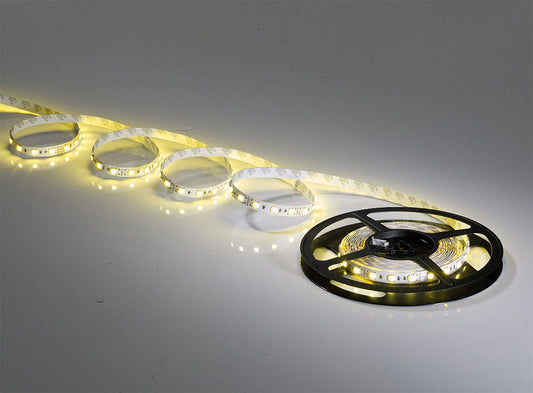 Techtouch LED IP20 Strips 5m Warm White SMD5050 60 LED/m 10mm 14.4W/m (IP20) Strip
