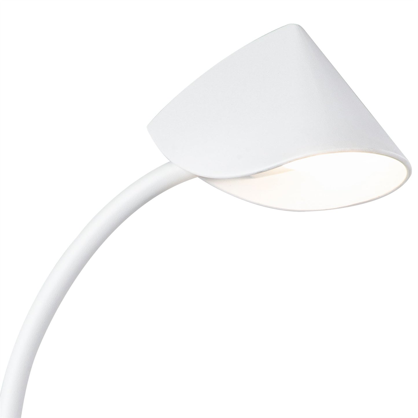 Mantra Capuccina Small 1 Light Table Lamp, 8.5W LED, 3000K, 610lm, White, 3yrs Warranty