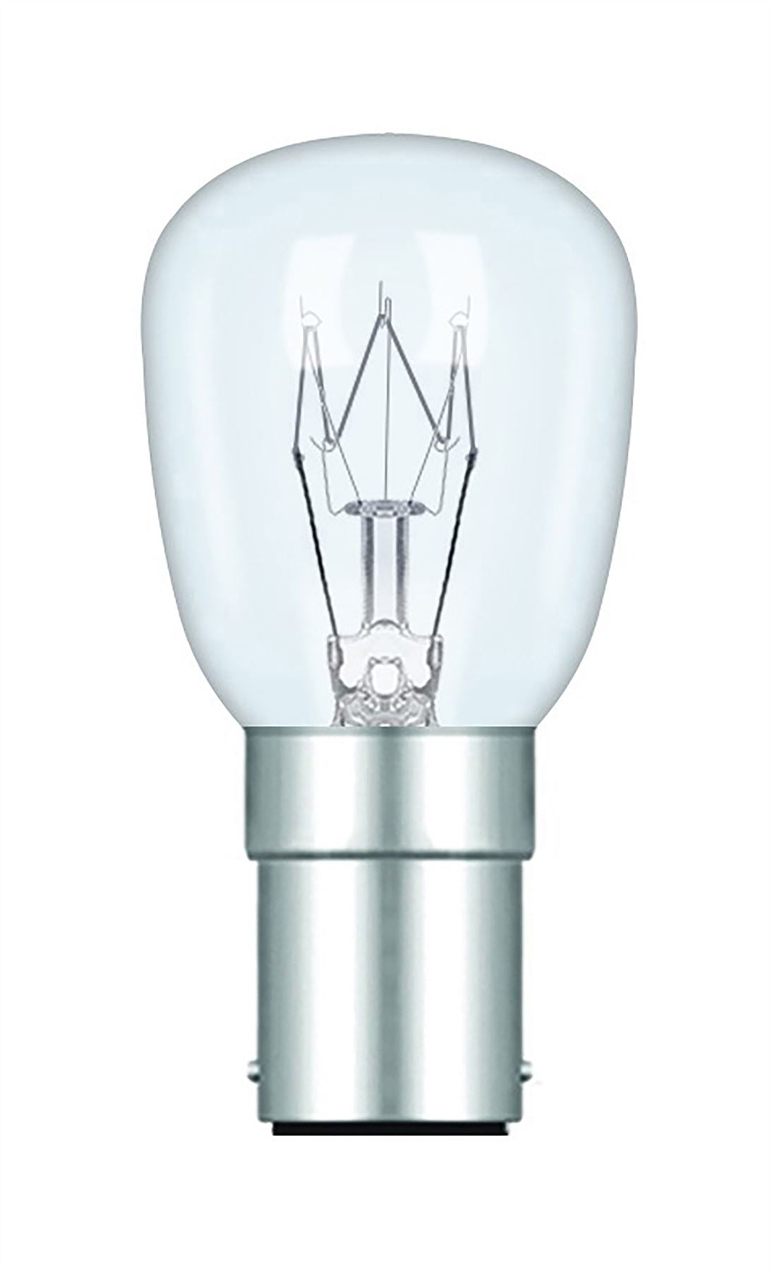 Luxram Pygmy B15D Clear 25W Incandescent