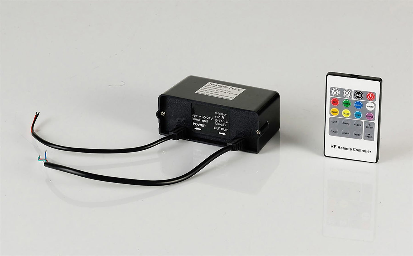 Techtouch LED Strips Wireless 20 Key Controller 3 Channel 144W (IP44) Controllers