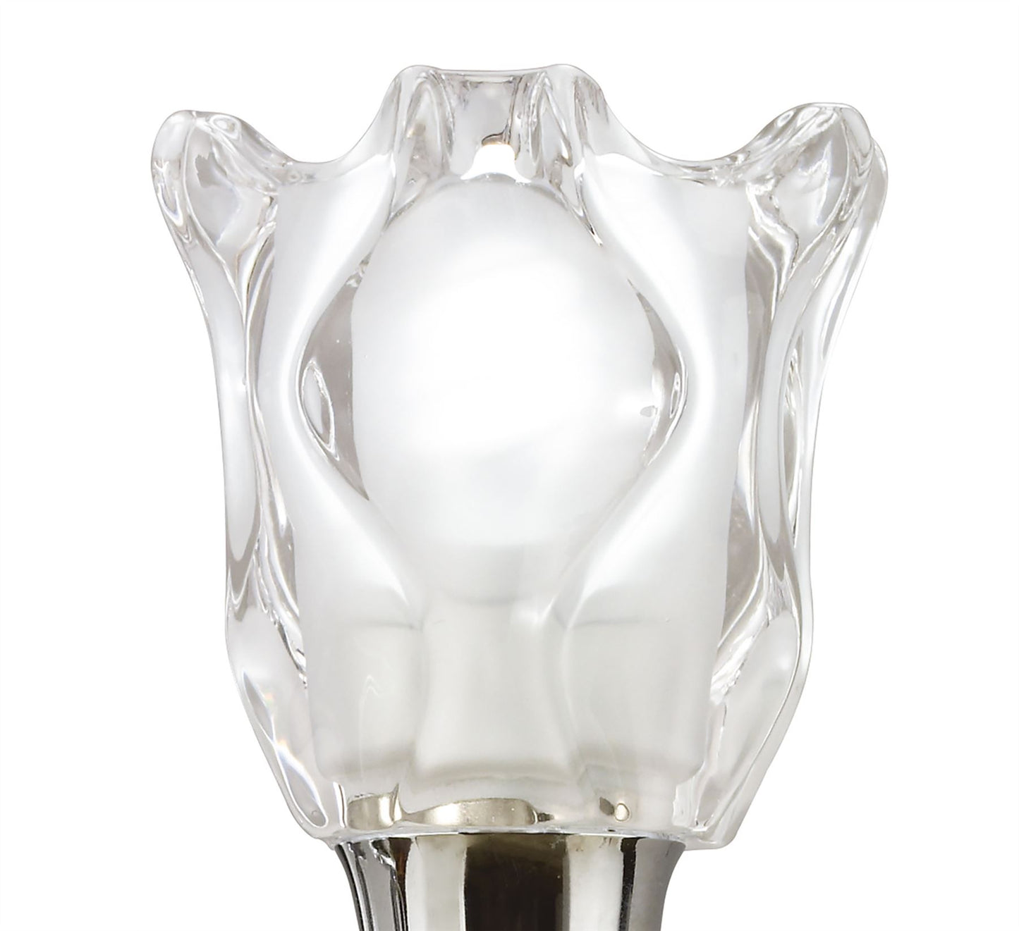 Mantra Amel Wall Light Switched 2 Light L1/SGU10, Polished Chrome, CFL Lamps INCLUDED