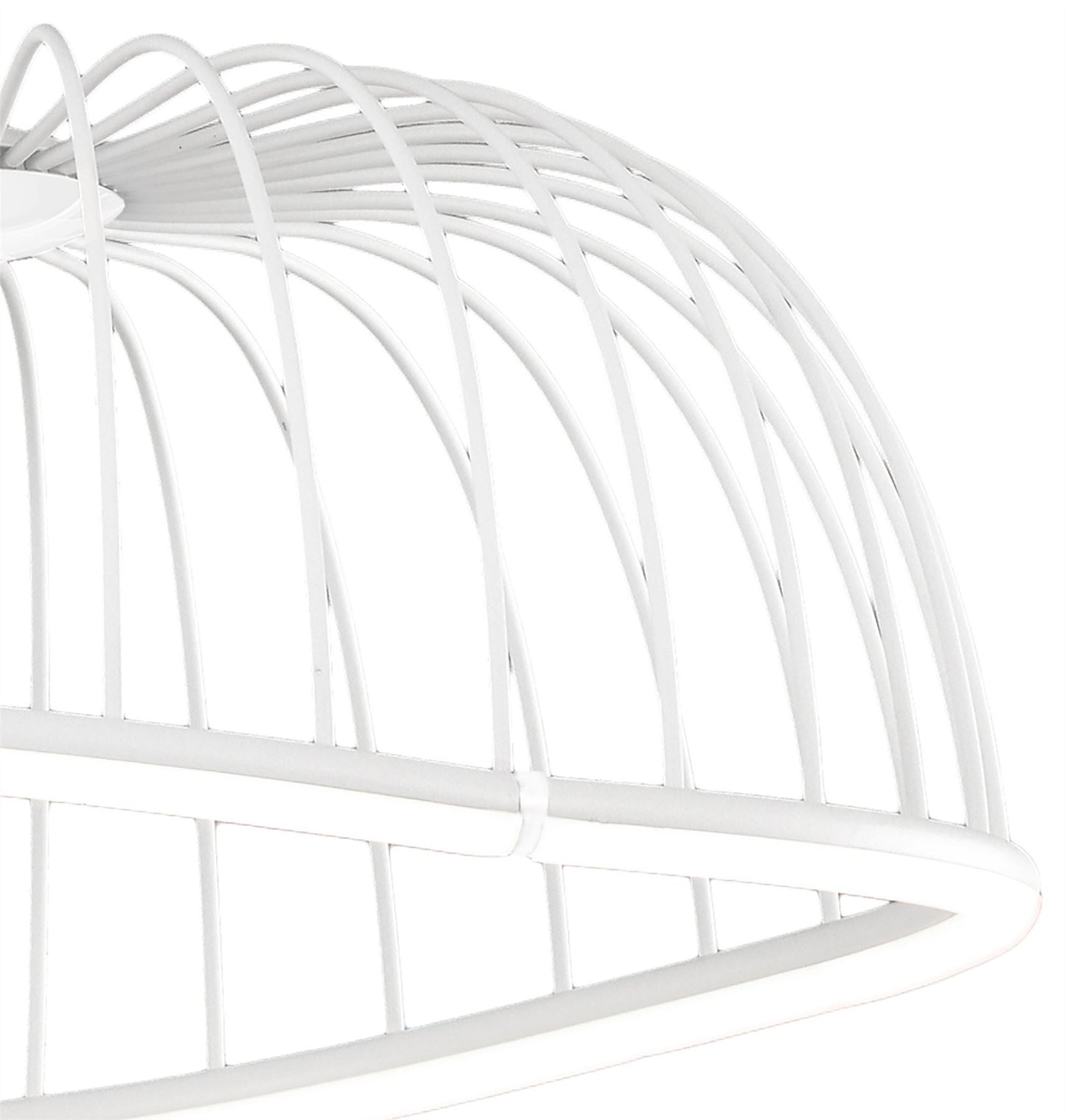 Mantra Celeste Pendant 61cm Round, 30W LED, 3000K, 2100lm, White, 3yrs Warranty