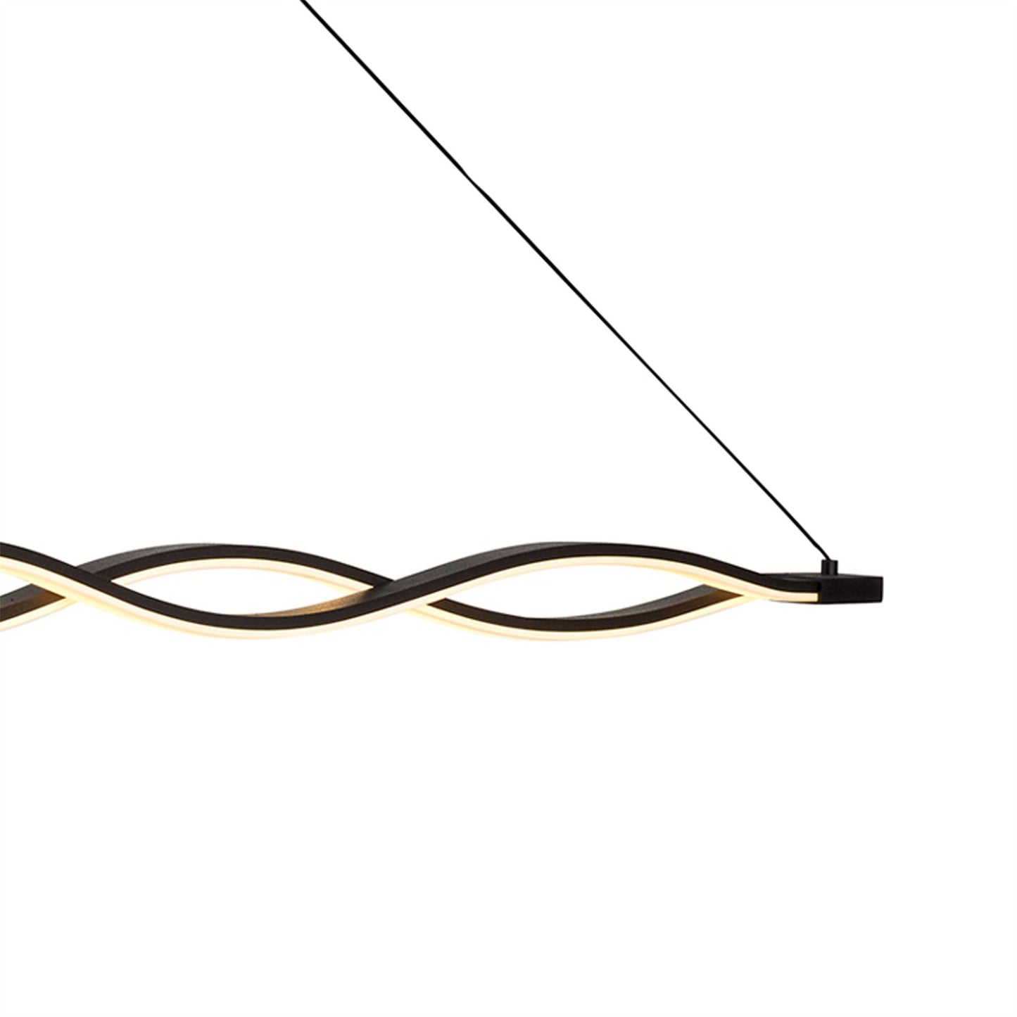 Mantra M5817 Sahara Linear Pendant 36W LED 2800K, 2520lm, Dimmable Frosted Acrylic, Brown Oxide, 3yrs Warranty