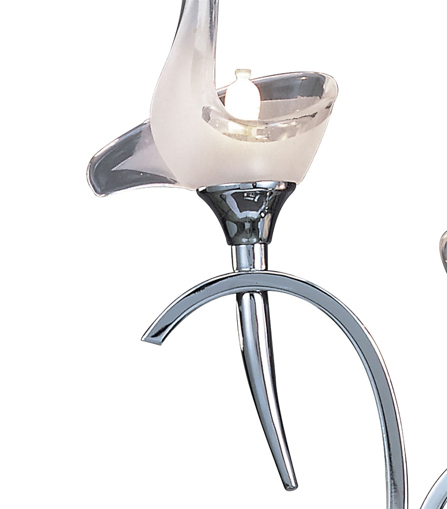 Mantra M0330 Viena Table Lamp 2 Light G9, Polished Chrome
