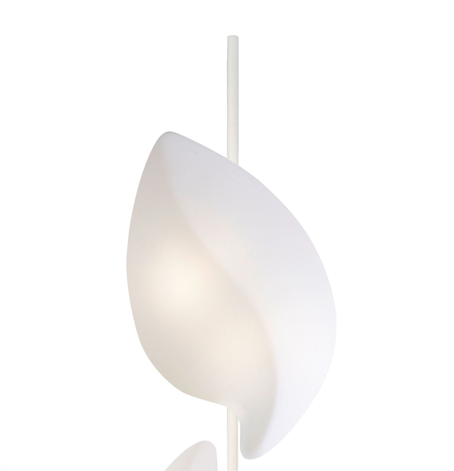 Mantra Natura Floor Lamp 4 Light E27 Outdoor IP44, Matt White/Opal White