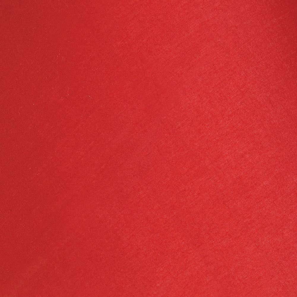 Oaks Lighting S501/5 Cotton Coolie Lampshade 140mm - Clip-On Candle Light Shade - Red