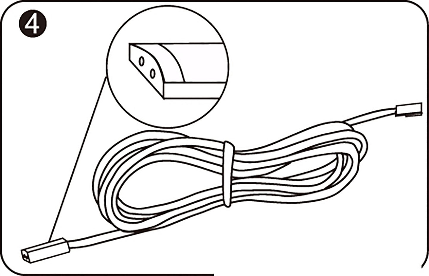 Techtouch Fluid Driver Connecting Cable Single Colour 2.5m