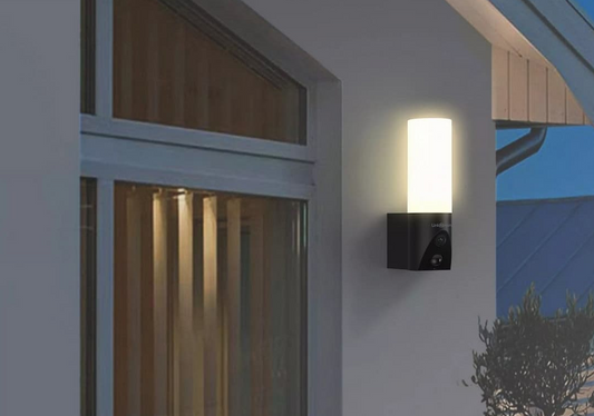 Link2Home L2H-PRHCAMBK Smart Porch Light with Camera