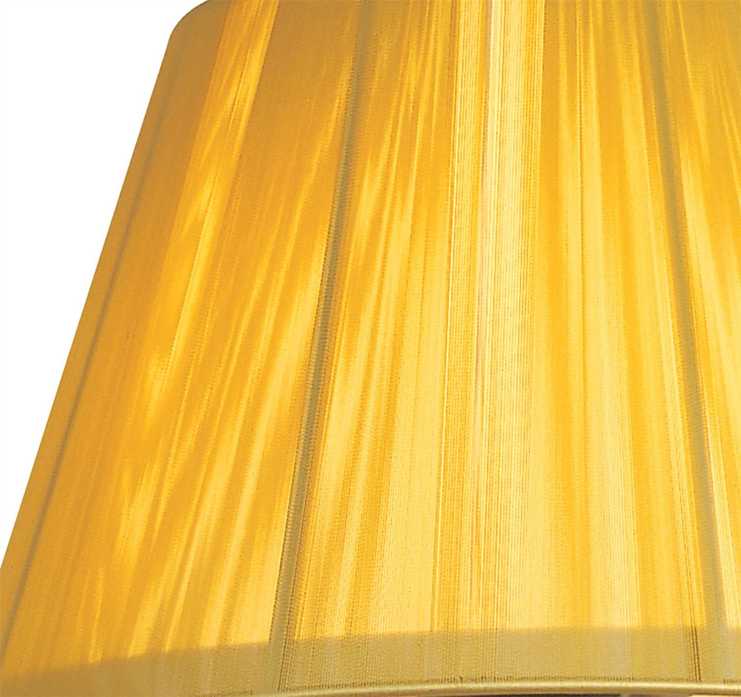 Mantra Siena 40cm Pendant Round 1 Light E27, Antique Brass with Amber Cream Shade and Amber Crystal