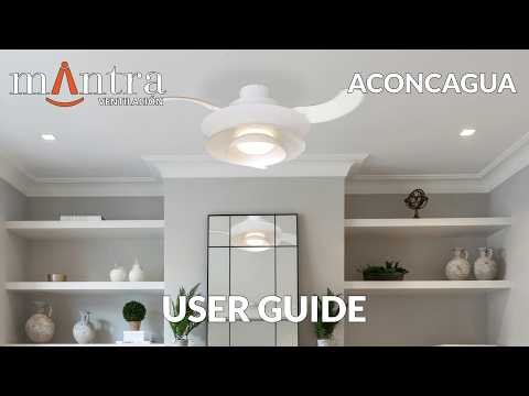 Aconcagua 50cm 20W LED Dimmable Ceiling Light With Built-In 30W DC Fan, 3000-5000K Remote Control, 3600lm, Coffee, 5yrs Warranty