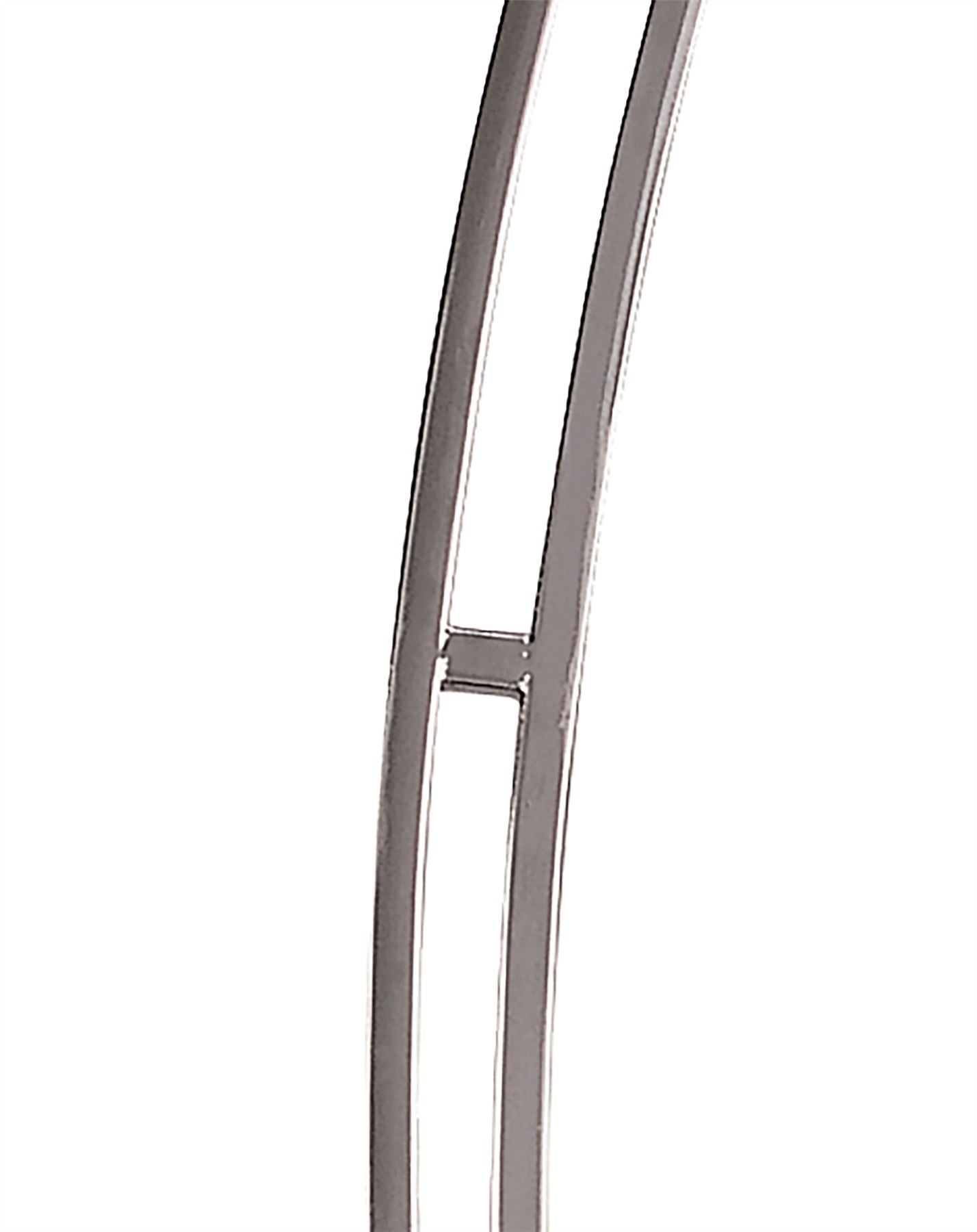 Mantra Pietra Linear Pendant 2 Arm 4 Light G9, Polished Chrome