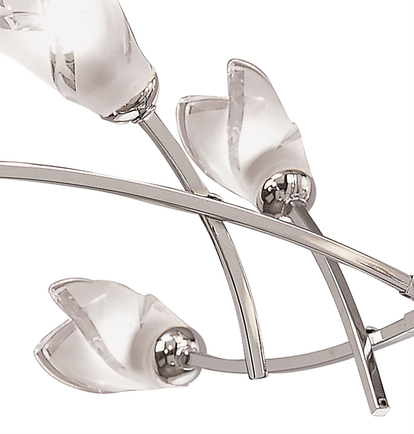 Mantra Pietra Pendant 4 Arm 8 Light G9, Polished Chrome
