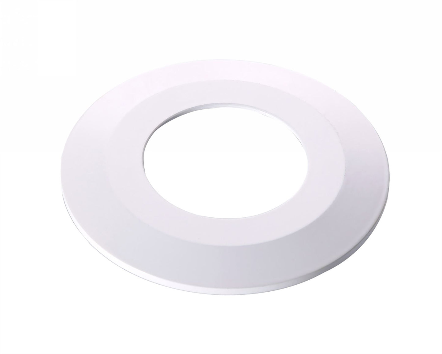 Dlux Bazi, White Aluminum Ring, 80mm x 4mm, 5 yrs Warranty Recessed