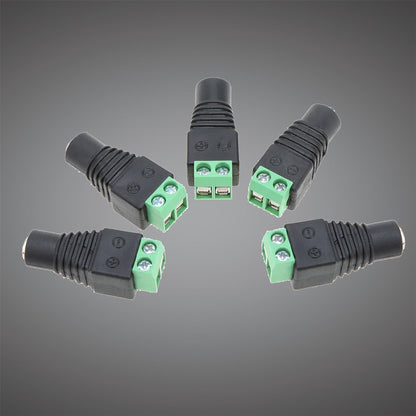 Techtouch LED Strips (Pack Of 5) Dc Plug Adapter Strip