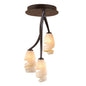Mantra Forest 18cm Ceililng 3 Light G9, Brown/Black Oxide