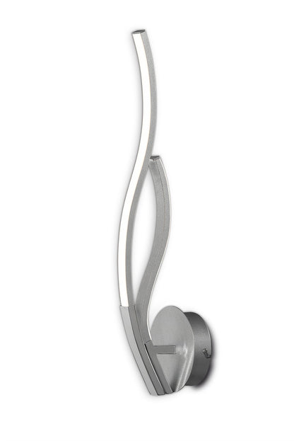 Mantra M6107 Corinto Wall Light, 12W LED, 3000K, 960lm, Silver Chrome, 3yrs Warranty