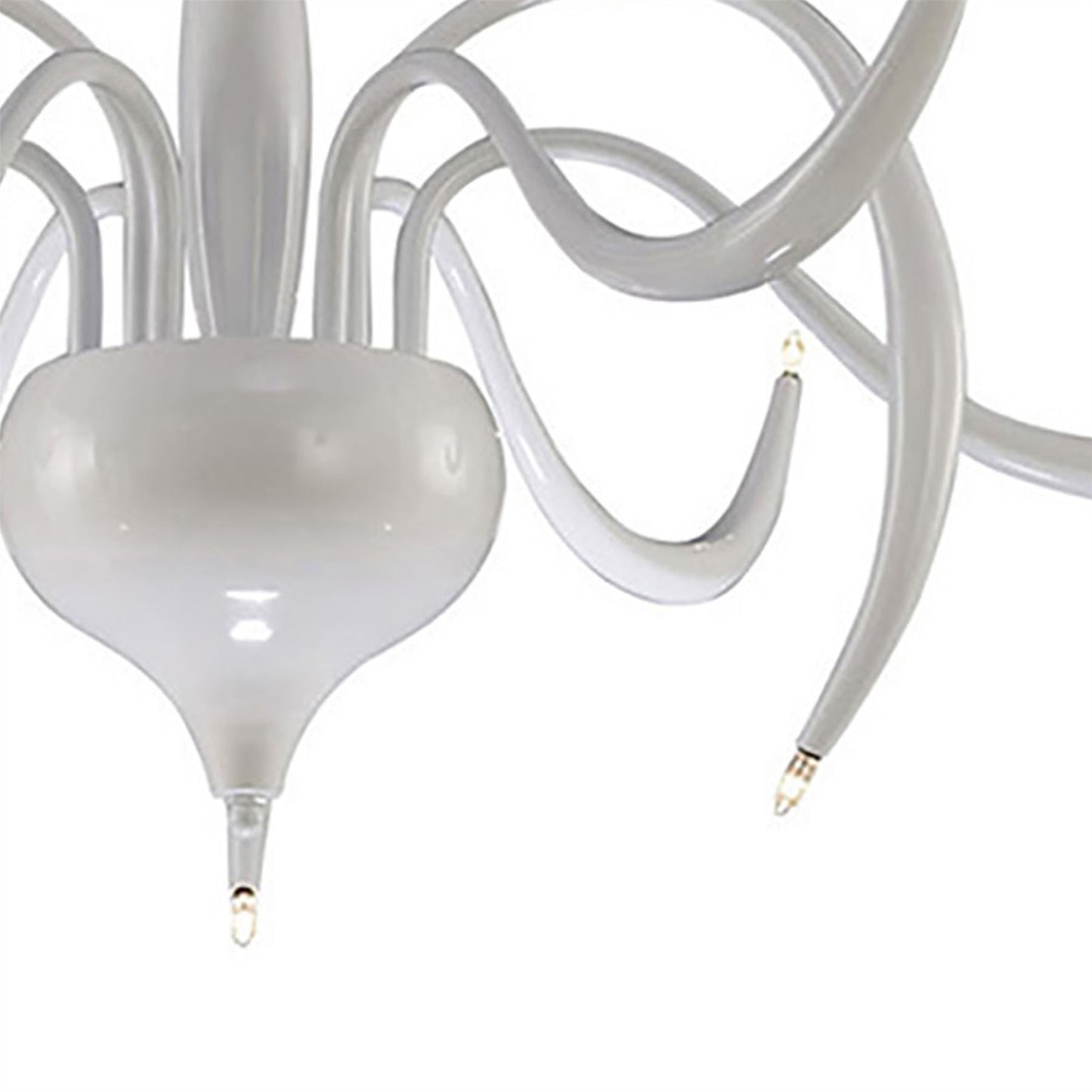 Diyas Llamas 96cm  9 Light G4 White, NOT LED/CFL Compatible Ceiling Light Fitting