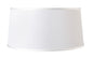 Mantra M5302 Habana White Round Shade 410/450mm x 215mm, Suitable for Pendant Lights