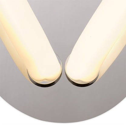Mantra Knot LED II Knot II Wall Light, 12W LED, 3000K, 900lm, IP20, Chrome, 3yrs Warranty