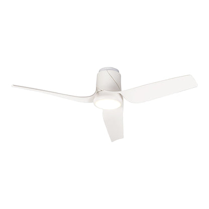 Ushuaia 133cm 30W LED Dimmable Ceiling Light With Built-In 35W DC Fan, 2700-5000K Remote & APP Control, 2400lm, White, 5yrs Warranty